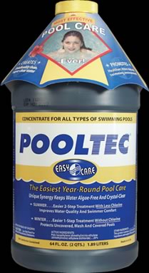 Pooltec Algaecide and Clarifier, Sale and Chlorine Booster for Swimming Pools
